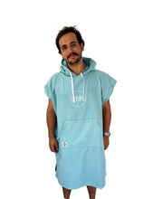 Charger l'image dans la galerie, Poncho Microfibres - Lagoon