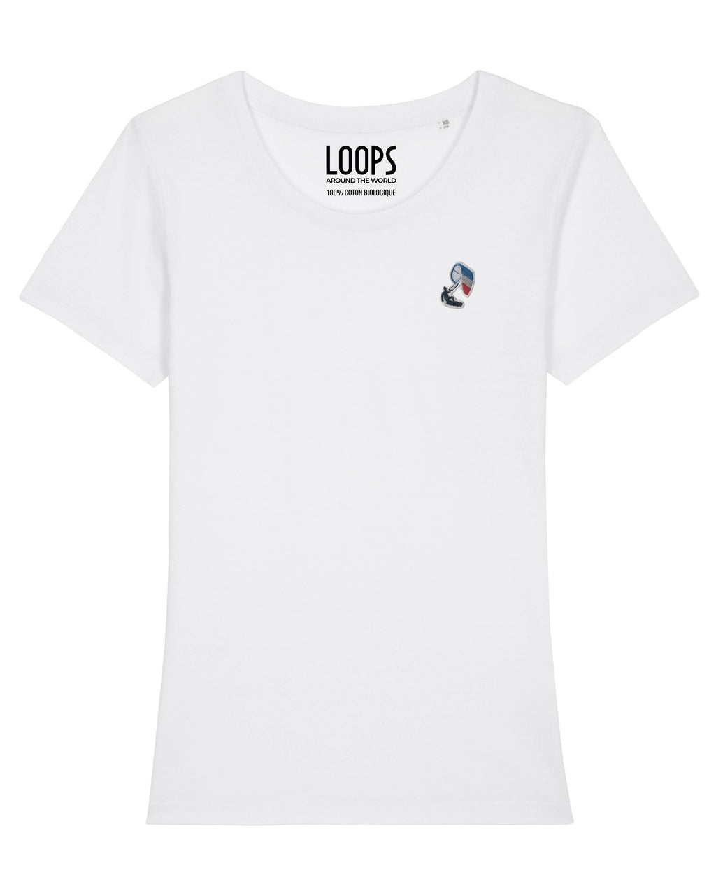 T-shirt KITESURF - Femme - Beige