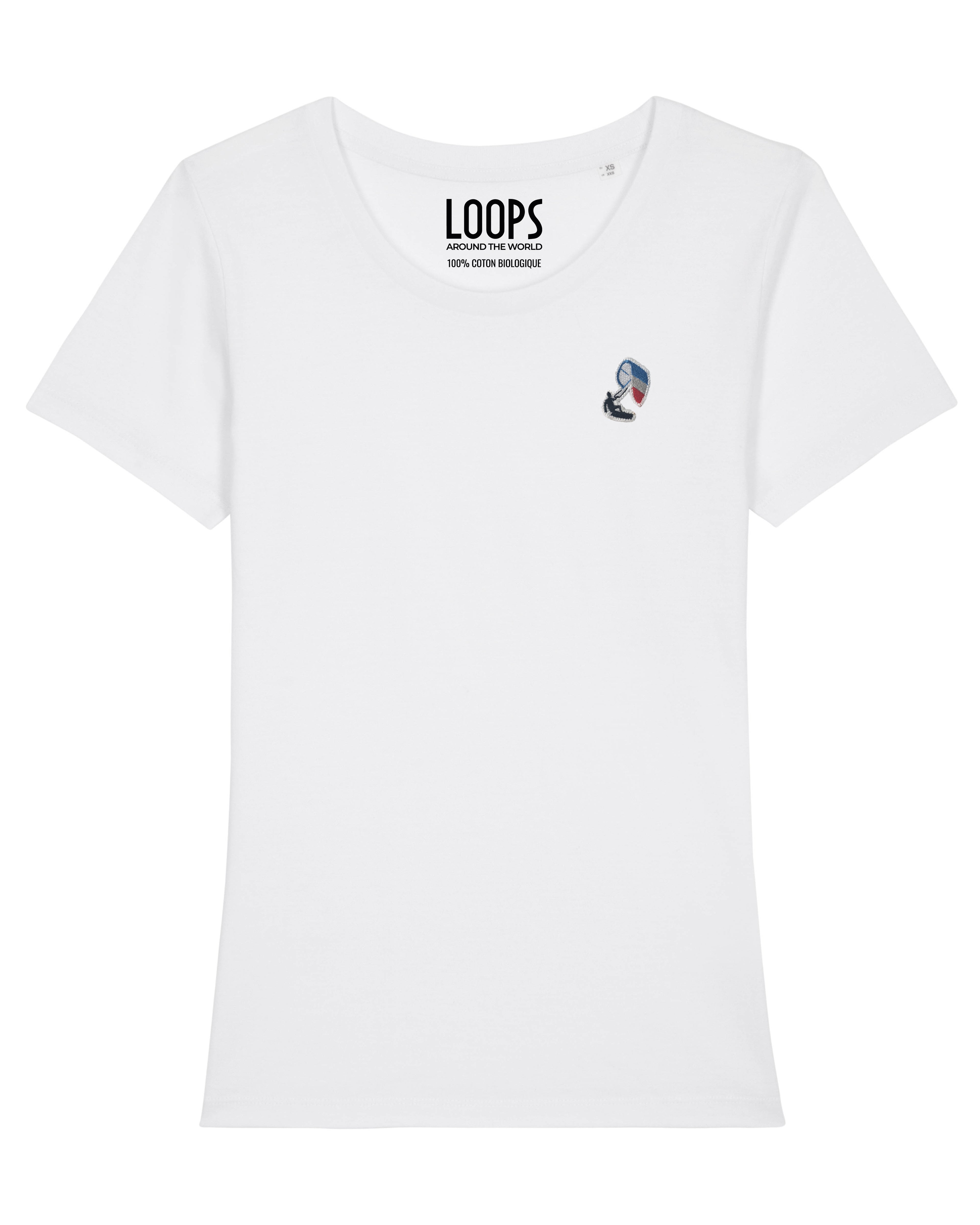 T-shirt KITESURF - Femme - Beige